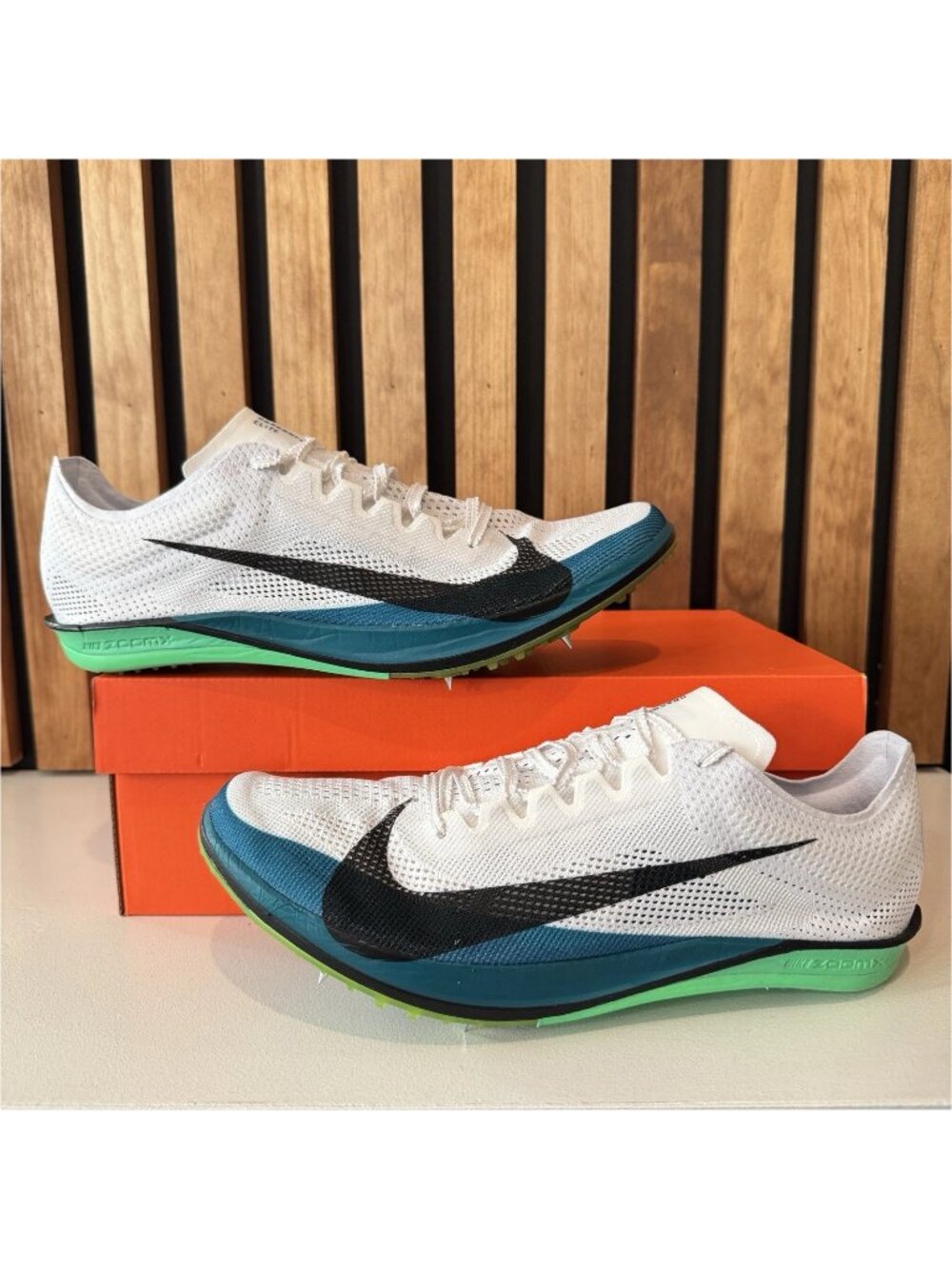 Nike ZoomX Dragonfly 2 Elite FZ9315-102 White Green Mens 8.5 / Womens 10